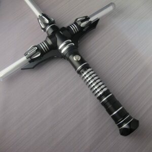 Renegade LE Custom Cross guard Lightsaber Full View