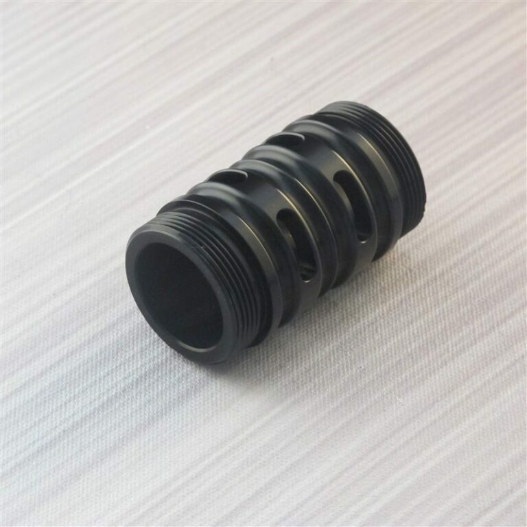 Flush Black Finish Coupler for Custom Lightsabers with Vents