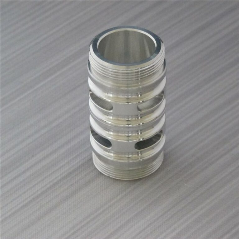 Flush Silver Finish Coupler with Vents