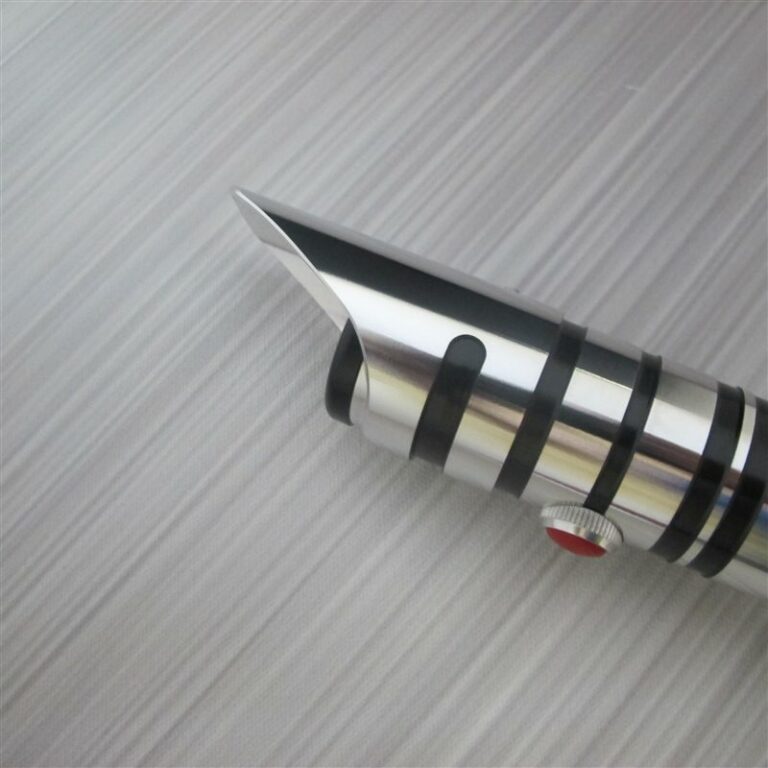 Custom Bellicose Obsidian Lightsaber Emitter Shroud