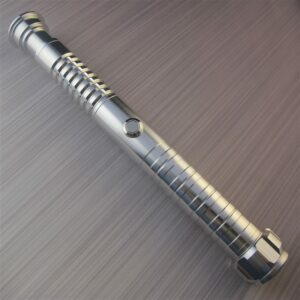 The Arbiter Custom Lightsaber Wood Background