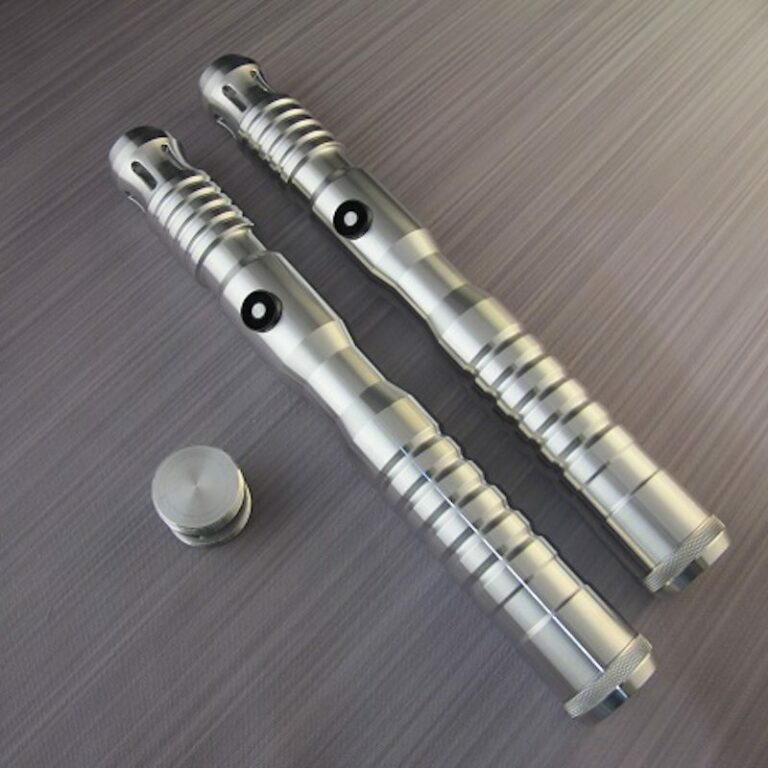 Phantasm V4 Custom Lightsaber Hilts Separated