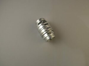 Vented Silver Finish Quick Release Coupler