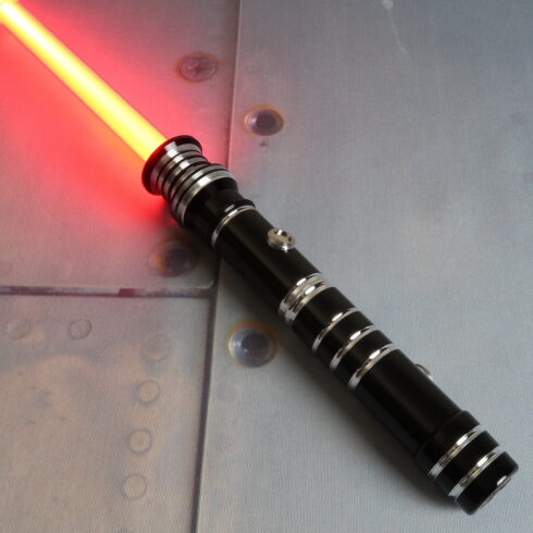 The Dark Shock Custom Lightsaber | Buy the Anodized Black Dark Shock ...