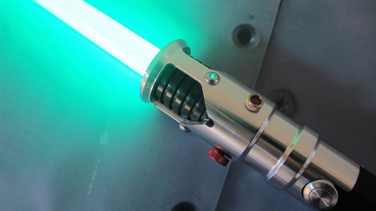 Guardian Custom Lightsaber Shop for a Custom Brass Jeweled Guardian