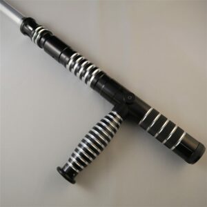 Brood Guard LE Custom Lightsaber With Windows & Blade Off View
