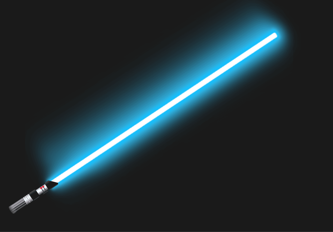star wars lightsaber blue