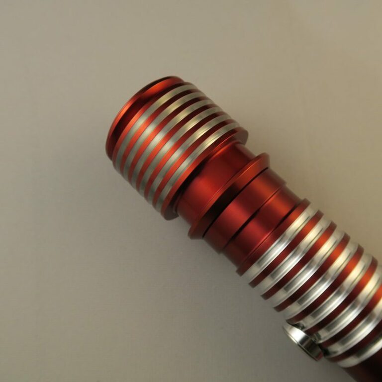 Crimson Dorinian Custom Lightsaber - Emitter
