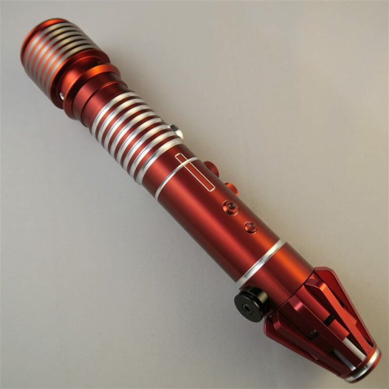 The Crimson Dorinian Custom Lightsaber - Rear