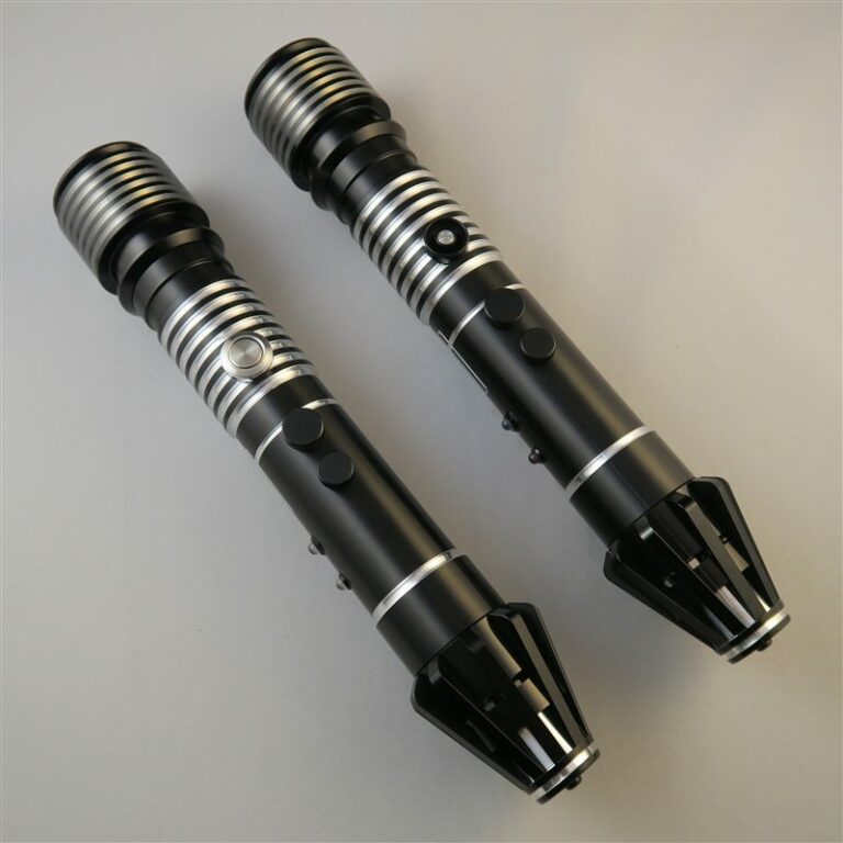 Silver Non-Illuminated AV & Guarded Switch Custom Lightsaber