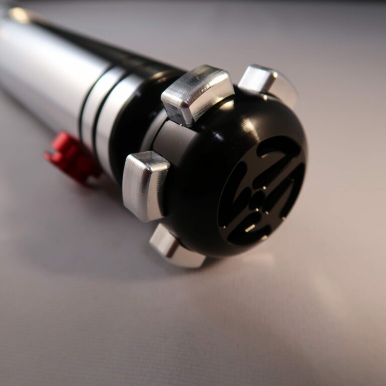 Crimson Savior Custom Lightsaber Pommel