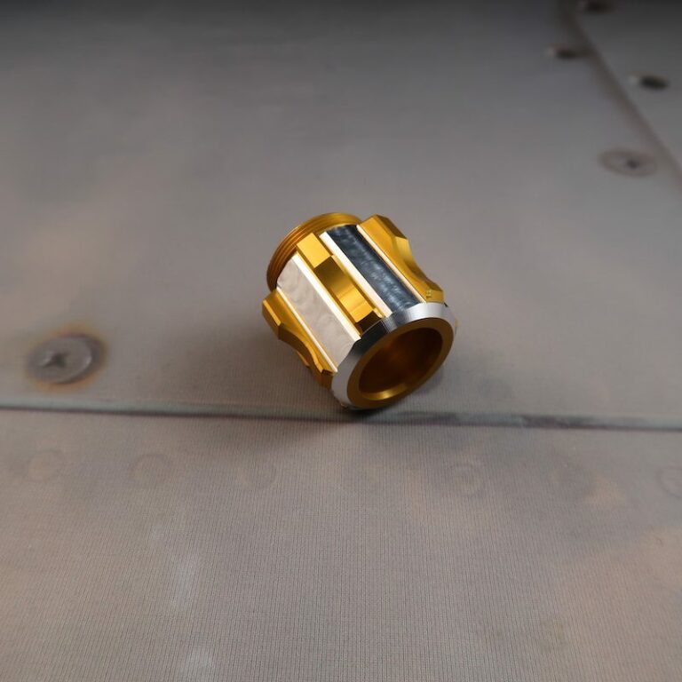 Aeon LE v5 Pommel Custom Lightsaber Angled