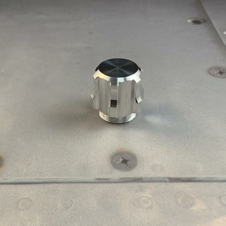 Aeon v5 Pommel for Custom Lightsaber Solid Bottom View