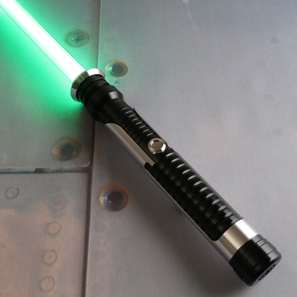 Jedi Master Qui-Gon Jinn's lightsaber  Lightsaber, Star wars light saber,  Lightsaber hilt