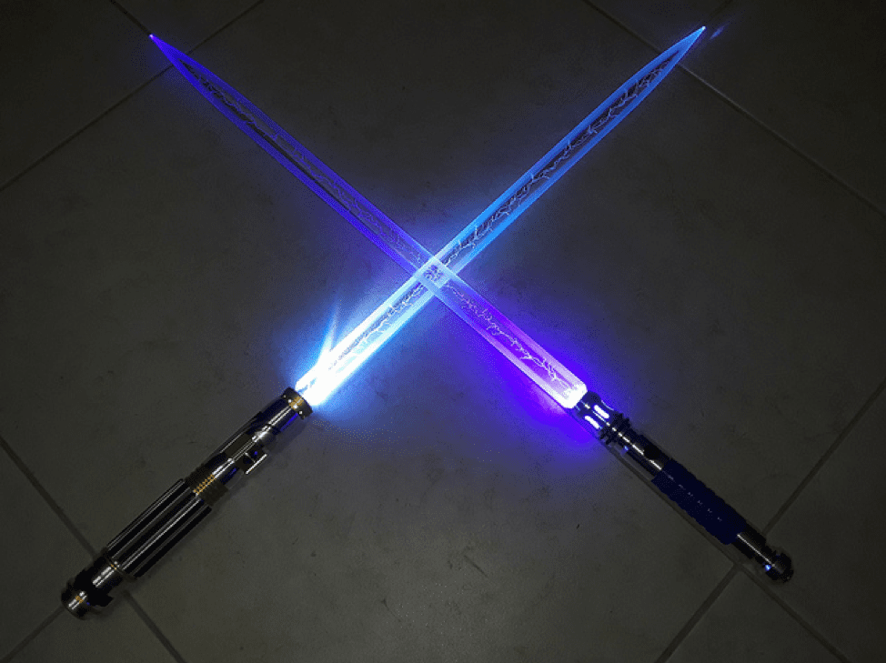 Custom Darksaber Lightsaber Blade BLADE ONLY 
