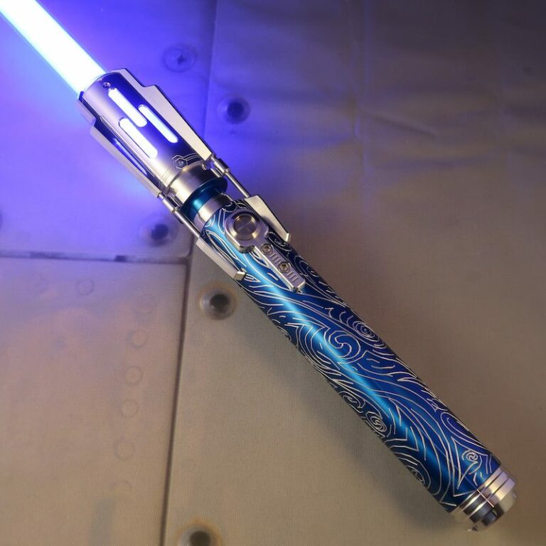 Azure Grand Master Ignited Custom Lightsaber