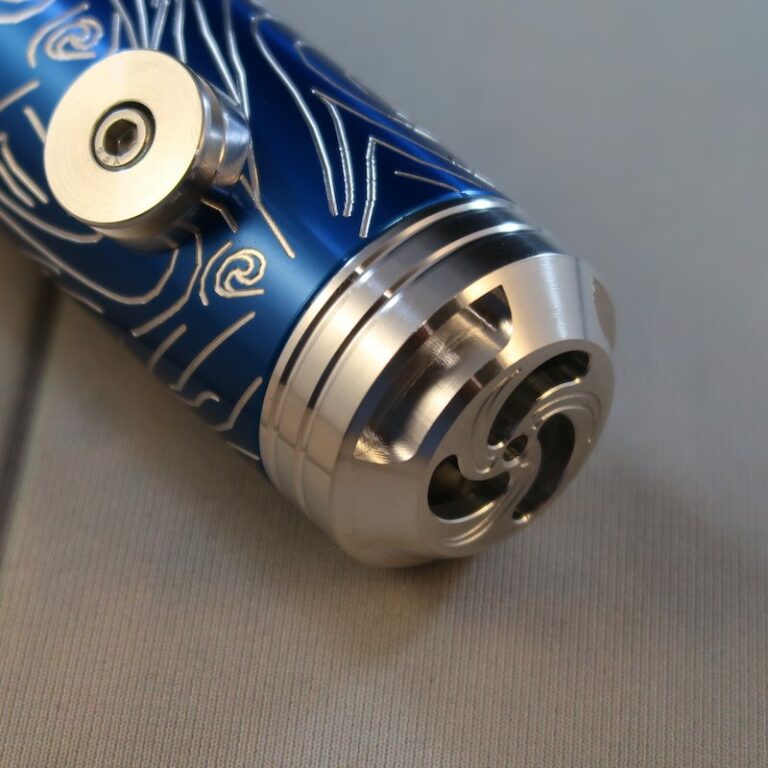 Azure Grand Master Custom Lightsaber Pommel