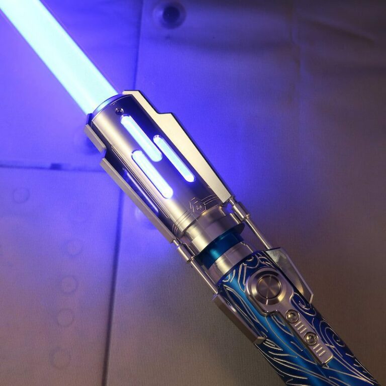 Azure Grand Master Windowed Emitter for Custom Lightsabers Ignited