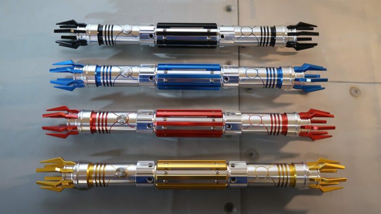 All 4 Dominicide Custom Lightsabers