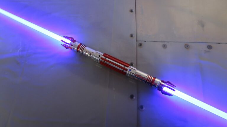 Crimson Dominicide Lightsaber Ignited