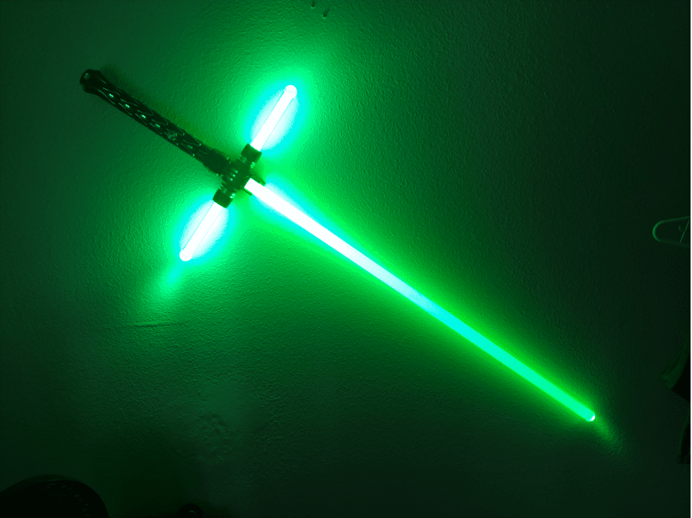 Kylo Ren Lightsaber Crossguard Custom Lightsabers Combat Ready Smoothswing SALE!