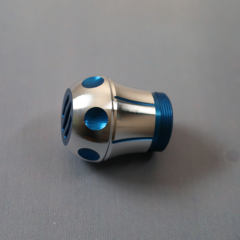 Azure Omen Pommel - Side View